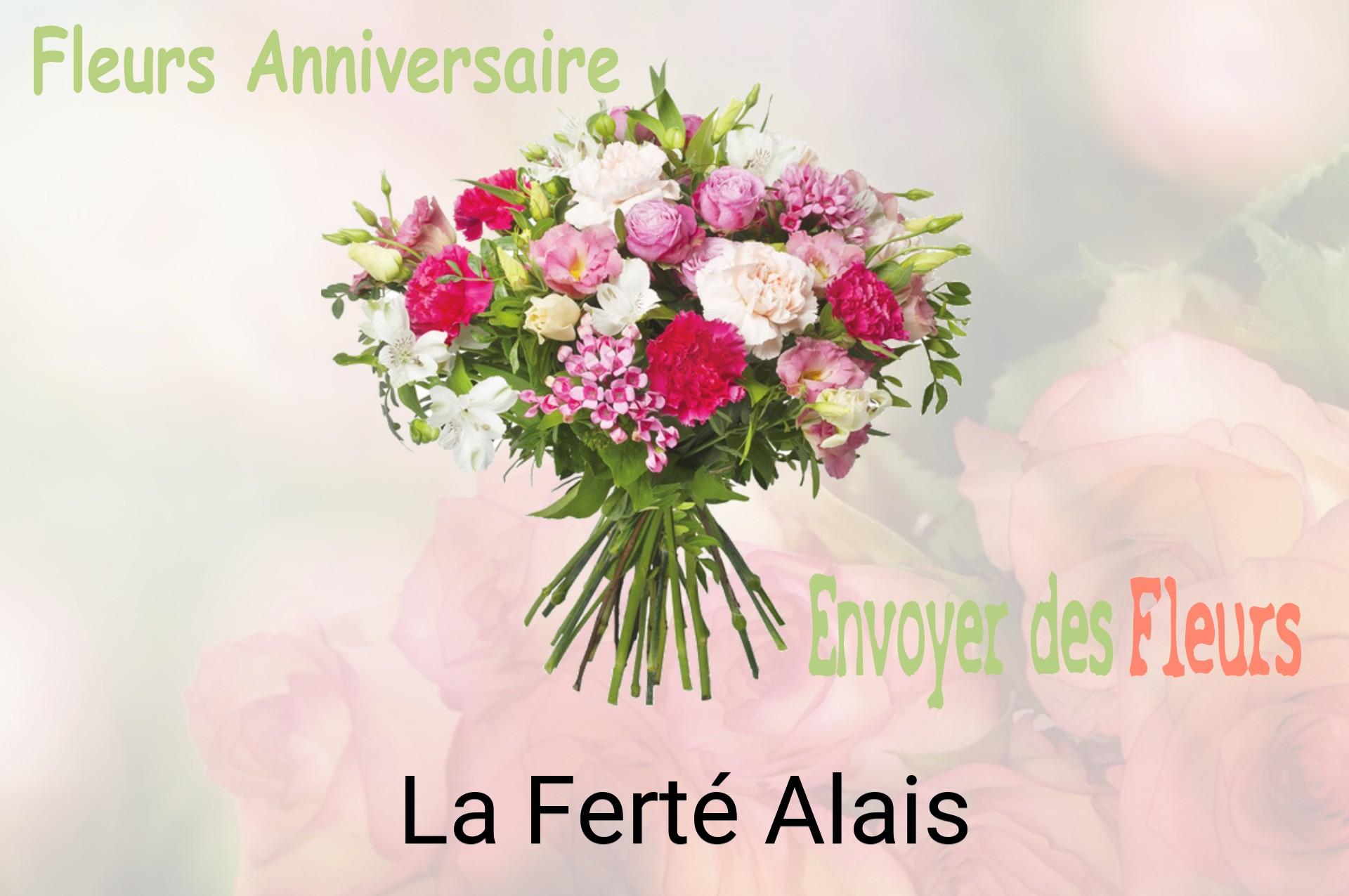 Bouquet de fleurs d’anniversaire livré à La Ferté-Alais