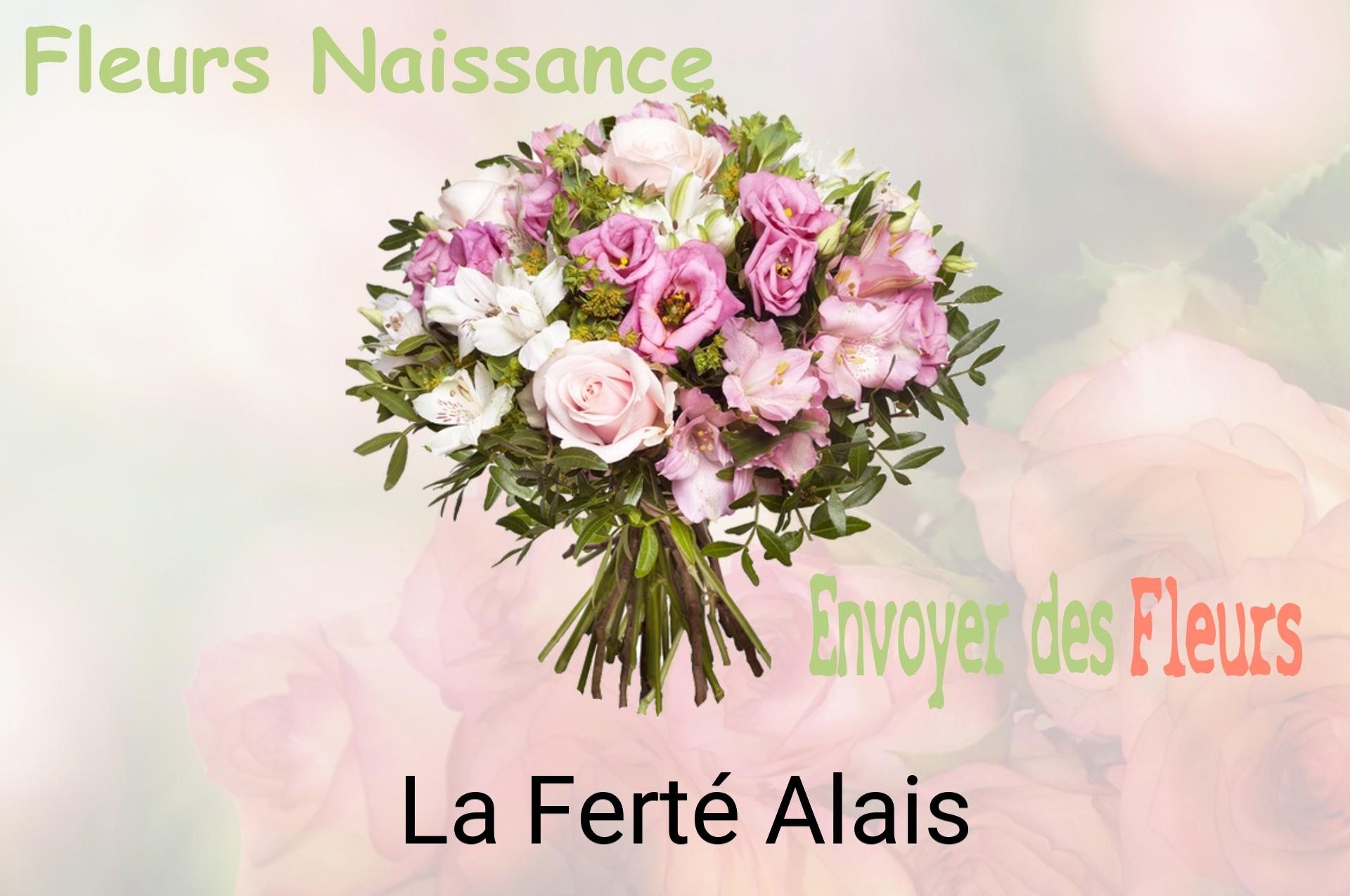 Bouquet de fleurs de naissance livré à La Ferté-Alais